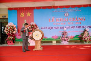 Lễ khai giảng năm học 2023-2024 và kỷ niệm ngày nhà giáo Việt Nam 20-11